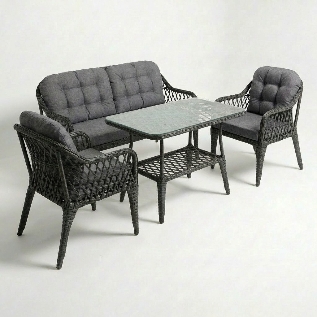 Medium 130 2+1+1 Raddan Mini Çay Seti 1