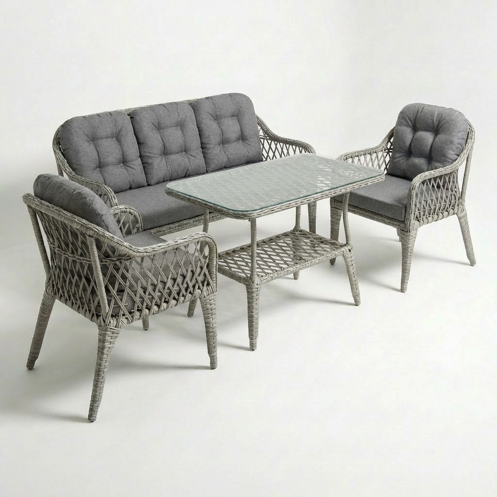 Large 150 2+1+1 Raddan Mini Çay Seti 2