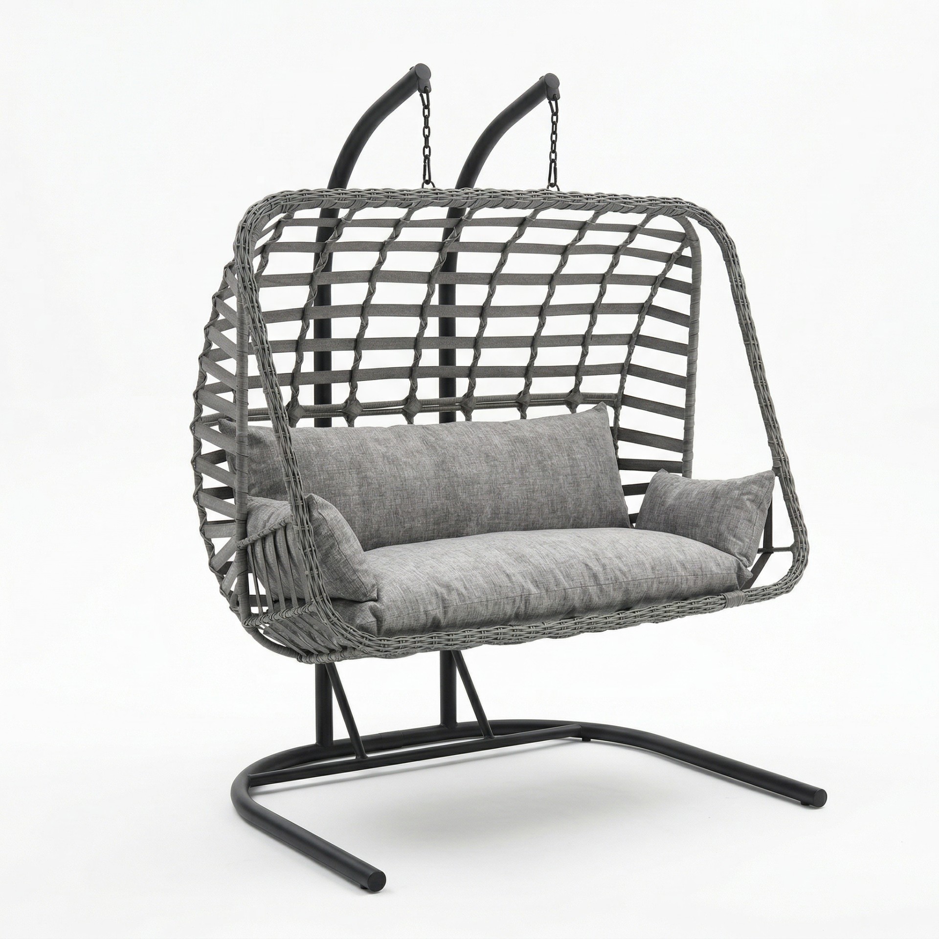 Balina Çift Kişilik Raddan Salıncak 2