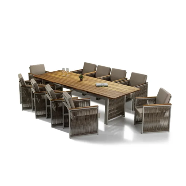 Alex 10 Kişilik Alüminyum Masa Takımı