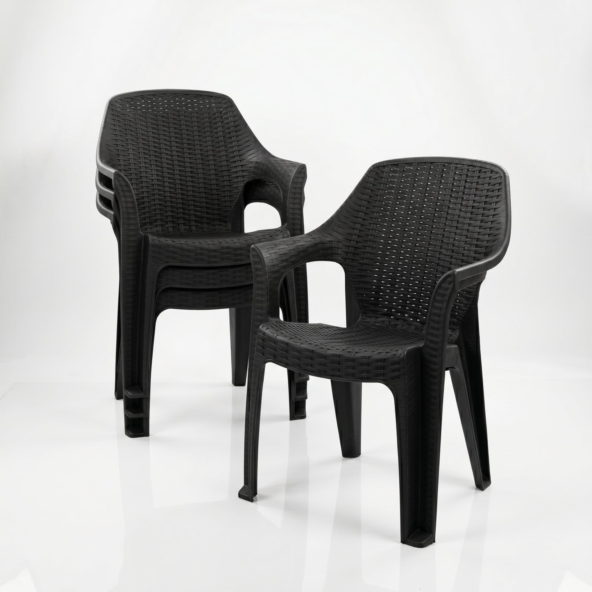 4'lü Queen Raddan Desenli Koltuk